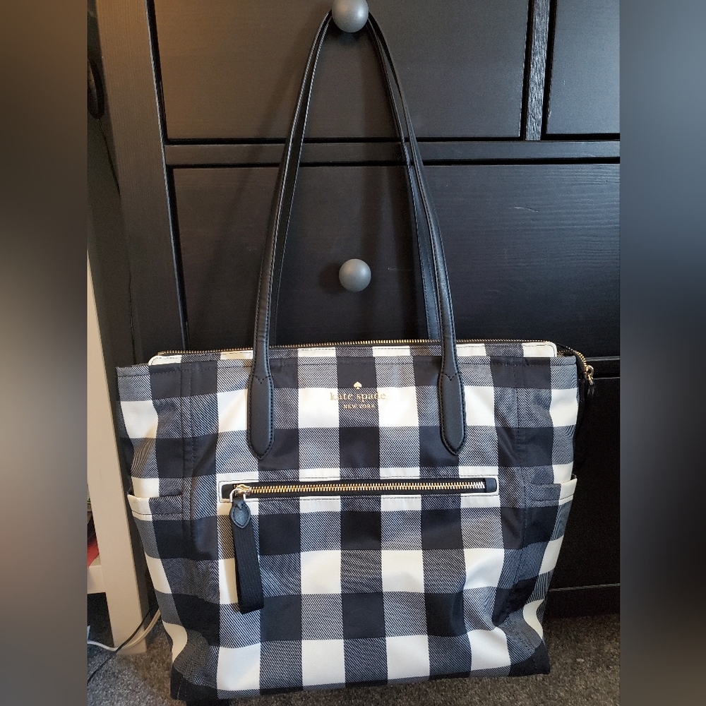 Kate Spade Chelsea tote black/white